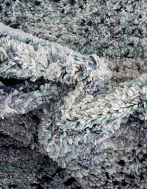 Blue and Gray 2' x 3' 1 Tucson Rectangle Area Rug 100% Polyester Unique Modern Carpet for Dining Rooms, Living Room, Bedrooms, Office Space for Sale at Rug Engine