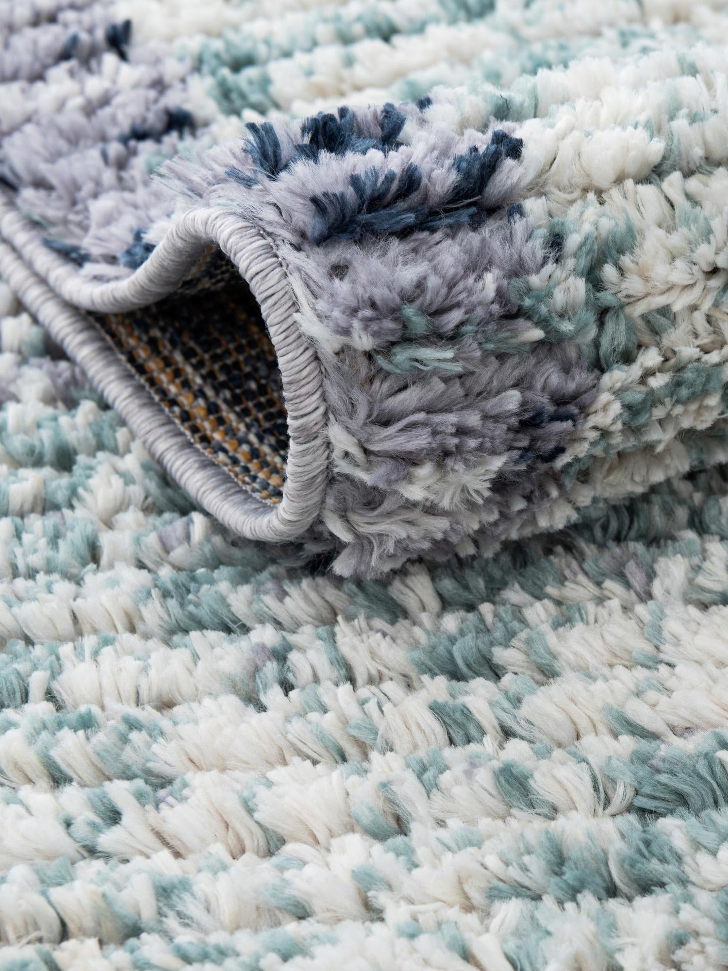 Blue and Gray 2' x 3' 1 Tucson Rectangle Area Rug 100% Polyester Unique Modern Carpet for Dining Rooms, Living Room, Bedrooms, Office Space for Sale at Rug Engine