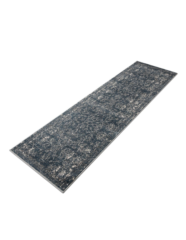 Blue 2' x 7' 1 Portland Runner Area Rug 85% Polypropylene & 15% Polyester Vintage Distressed Traditional Carpet for Home Decor for Sale at Rug Engine