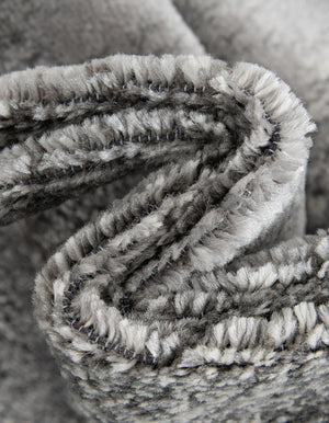 Gray 7' 10 x 10' Portland Oval Area Rug 85% Polypropylene & 15% Polyester Vintage Distressed Traditional Carpet for Home Decor for Sale at Rug Engine