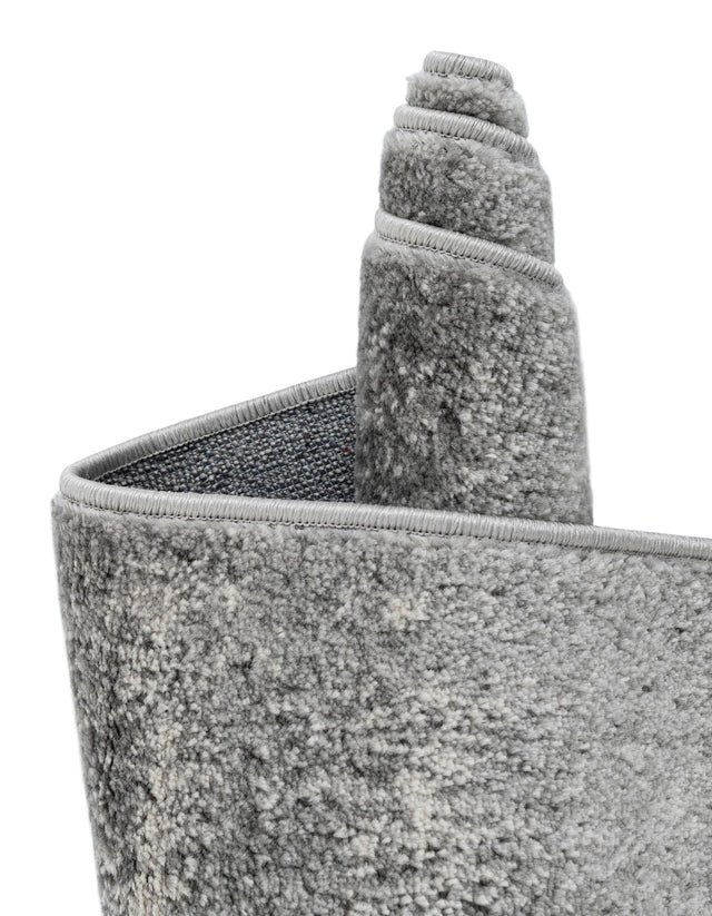Gray 4' 1 x 6' 1 Portland Oval Area Rug 85% Polypropylene & 15% Polyester Vintage Distressed Traditional Carpet for Home Decor for Sale at Rug Engine