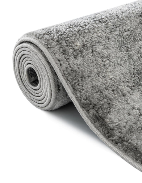 Gray 4' 1 x 6' 1 Portland Oval Area Rug 85% Polypropylene & 15% Polyester Vintage Distressed Traditional Carpet for Home Decor for Sale at Rug Engine