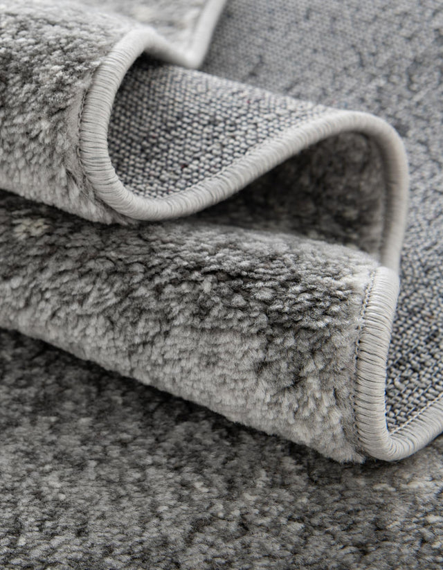 Gray 4' 1 x 6' 1 Portland Oval Area Rug 85% Polypropylene & 15% Polyester Vintage Distressed Traditional Carpet for Home Decor for Sale at Rug Engine