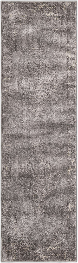 Gray 2' x 7' 1 Portland Runner Area Rug 85% Polypropylene & 15% Polyester Vintage Distressed Traditional Carpet for Home Decor for Sale at Rug Engine