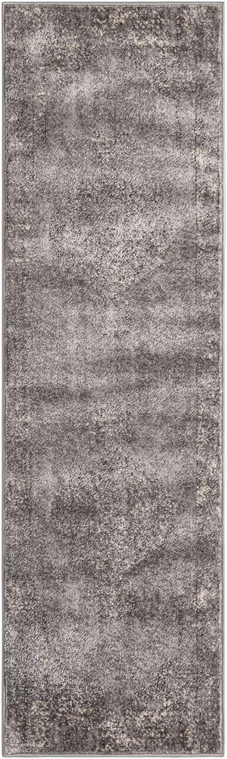 Gray 2' x 7' 1 Portland Runner Area Rug 85% Polypropylene & 15% Polyester Vintage Distressed Traditional Carpet for Home Decor for Sale at Rug Engine