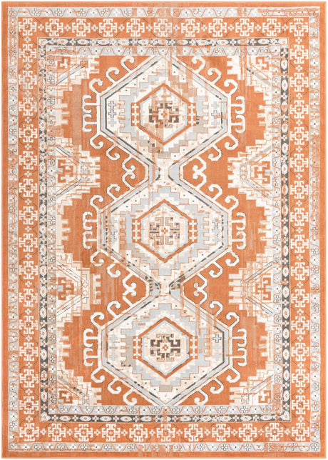 Terracotta 7' 10 x 11' Charlotte Rectangle Area Rug 100% Polypropylene With Jute Backing Traditional Classical Durable Carpet for Living Dining Office Rooms for Sale at Rug Engine