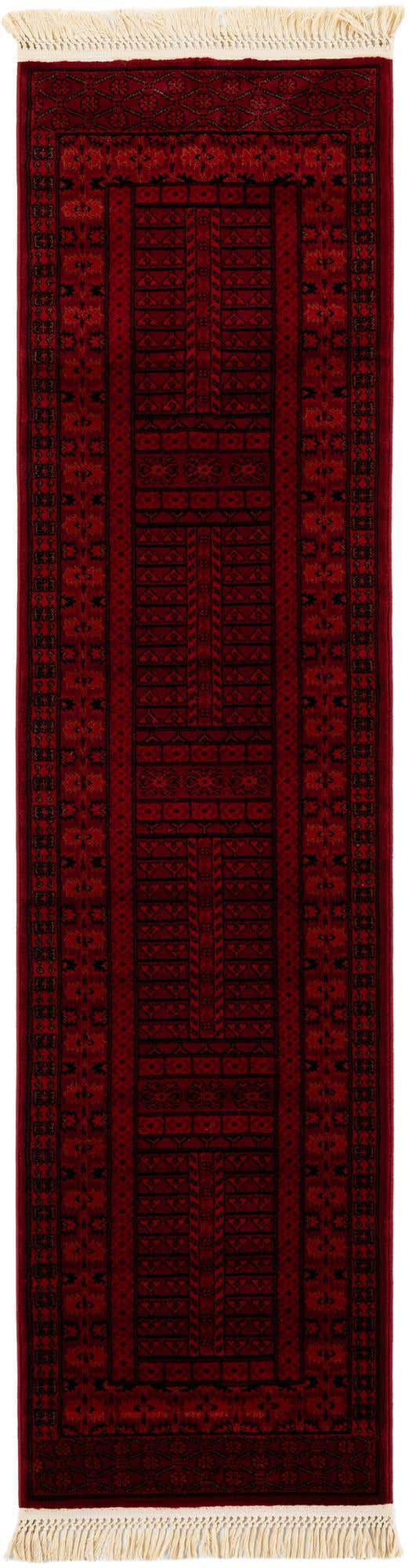 Red 2' x 8' Tekke Runner Area Rug Classic Traditional Vintage Design Carpet for Living Rooms, Dining, Bedrooms, Office Space for Sale at Rug Engine