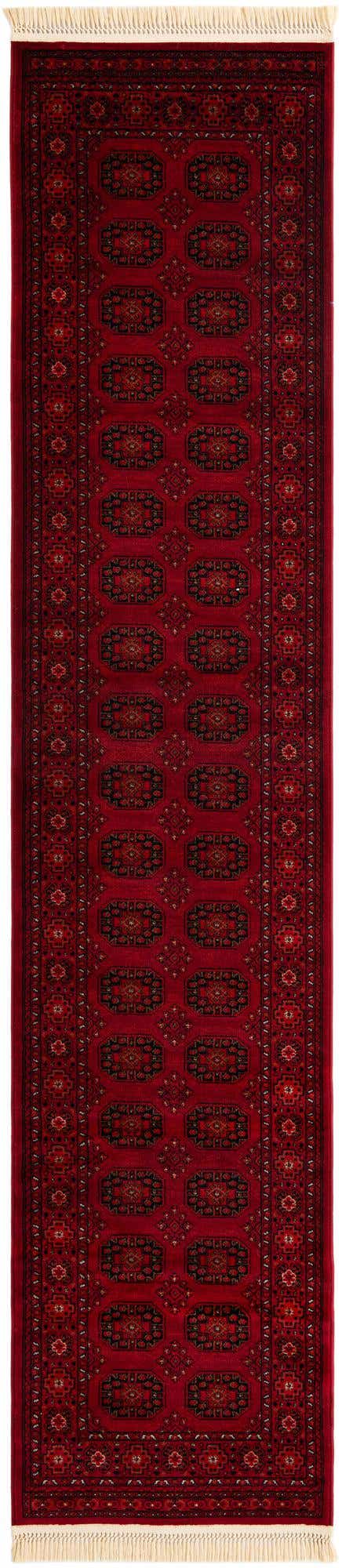 Red 2' 7 x 12' Tekke Runner Area Rug Classic Traditional Vintage Design Carpet for Living Rooms, Dining, Bedrooms, Office Space for Sale at Rug Engine