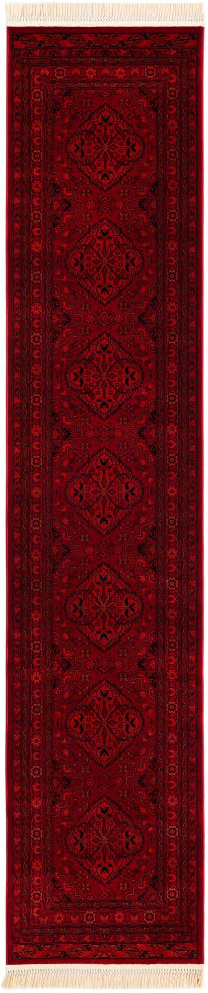 Red 2' 7 x 12' Tekke Runner Area Rug Classic Traditional Vintage Design Carpet for Living Rooms, Dining, Bedrooms, Office Space for Sale at Rug Engine