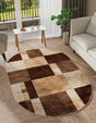 Light Brown 5' 3 x 8' Autumn Oval Area Rug 100% Polypropylene Durable Jute Backing Living Dining Room Bedroom Office Modern Decor Carpet for Sale at Rug Engine
