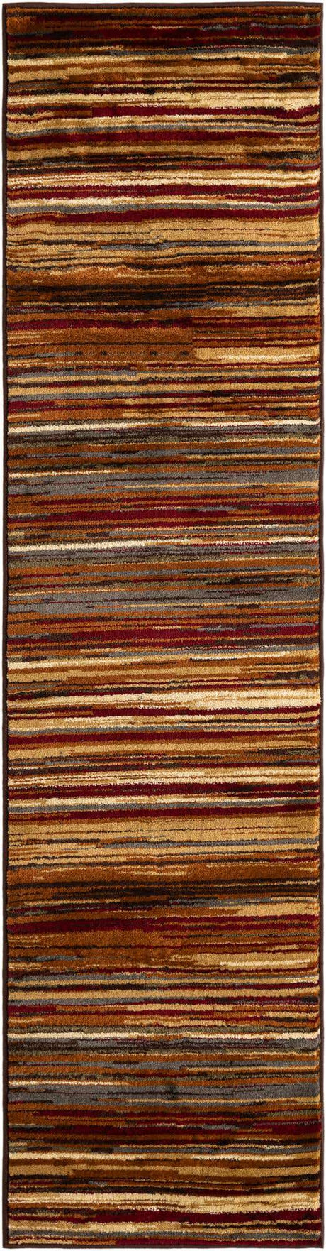 Beige 2' x 8' Barista Runner Area Rug 100% Polypropylene Abstract Modern Geometric Carpet for Living Room Dining Office Dorm Room Decor for Sale at Rug Engine