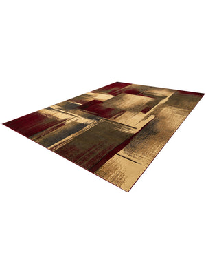 Multicolor 10' x 14' 1 Barista Rectangle Area Rug 100% Polypropylene Abstract Modern Geometric Carpet for Living Room Dining Office Dorm Room Decor for Sale at Rug Engine