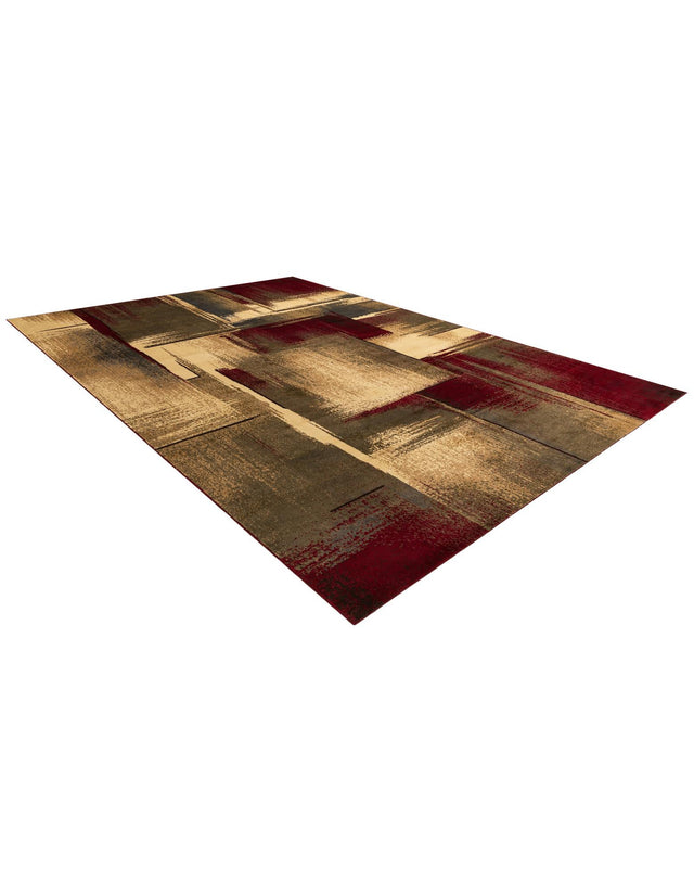 Multicolor 10' x 14' 1 Barista Rectangle Area Rug 100% Polypropylene Abstract Modern Geometric Carpet for Living Room Dining Office Dorm Room Decor for Sale at Rug Engine
