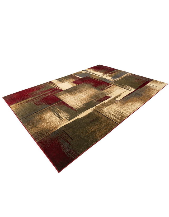 Multicolor 7' 10 x 11' Barista Rectangle Area Rug 100% Polypropylene Abstract Modern Geometric Carpet for Living Room Dining Office Dorm Room Decor for Sale at Rug Engine