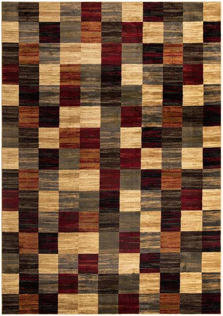 Multicolor 10' x 14' 1 Barista Rectangle Area Rug 100% Polypropylene Abstract Modern Geometric Carpet for Living Room Dining Office Dorm Room Decor for Sale at Rug Engine
