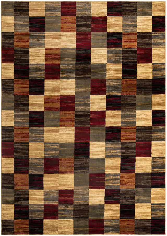 Multicolor 10' x 14' 1 Barista Rectangle Area Rug 100% Polypropylene Abstract Modern Geometric Carpet for Living Room Dining Office Dorm Room Decor for Sale at Rug Engine