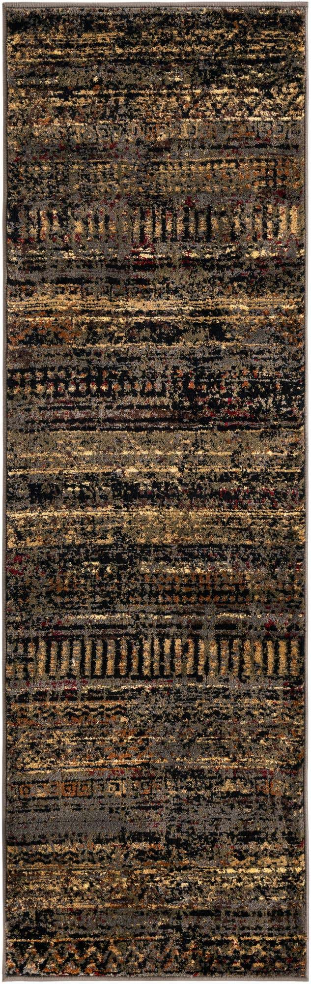 Blue 2' x 6' 1 Saturn Runner Area Rug Stain Resistant Easy Clean Classic Vintage Design Durable Carpet for Affordable Home Interiors for Sale at Rug Engine