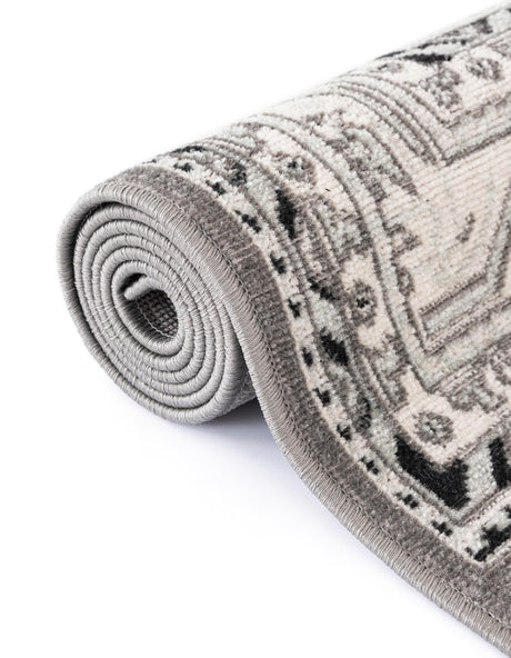 Gray 12' x 12' Williamsburg Square Area Rug 100% Polypropylene With Cotton Backing Durable Easy Clean Stain Resistant Carpet for Sale at Rug Engine