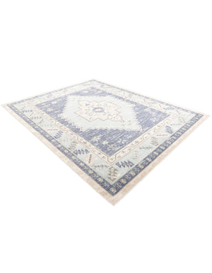 Sky blue 10' x 13' 1 Whitney Rectangle Area Rug