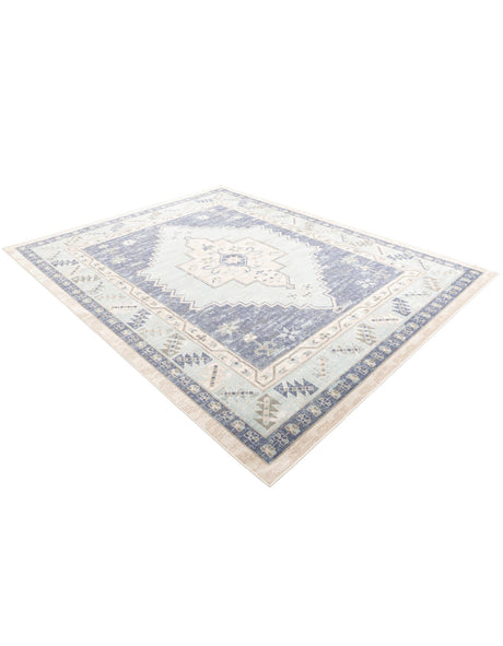 Sky blue 10' x 13' 1 Whitney Rectangle Area Rug