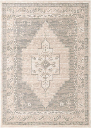Mink 7' 10 x 11' Whitney Rectangle Area Rug Classic Vintage Distressed Look Traditional Persian Inspired Carpet for Home Decor for Sale at Rug Engine