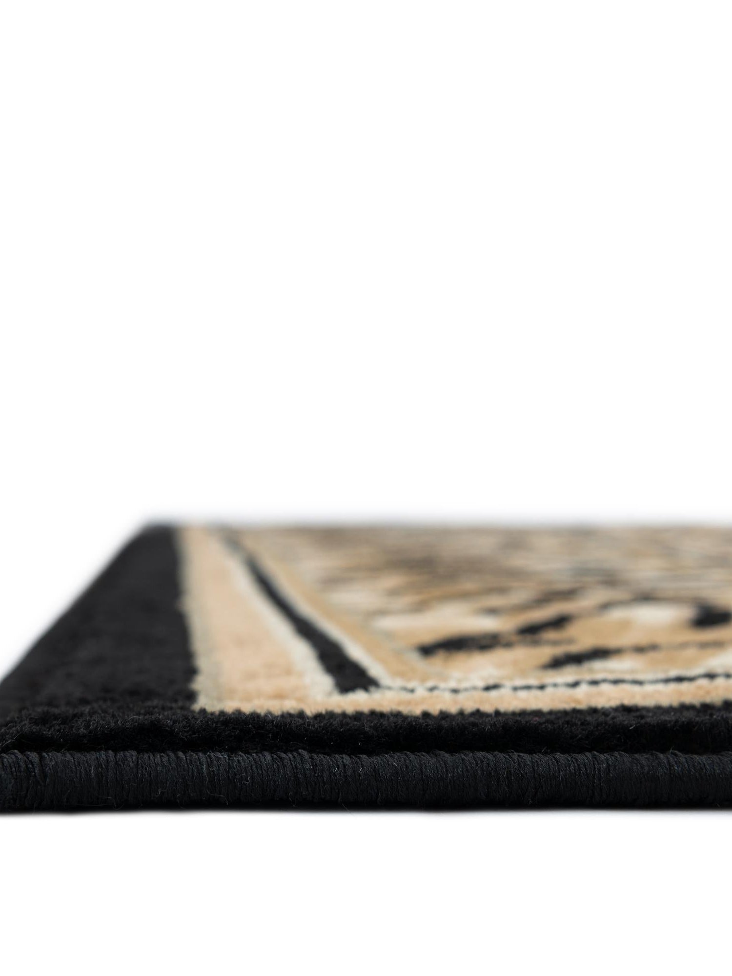Light Brown 2' 7 x 12' Wildlife Runner Area Rug Animal Print Safari Jungle Inspired Carpet for Unique Modern Interior Design for Sale at Rug Engine