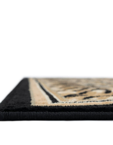 Light Brown 2' 7 x 12' Wildlife Runner Area Rug Animal Print Safari Jungle Inspired Carpet for Unique Modern Interior Design for Sale at Rug Engine