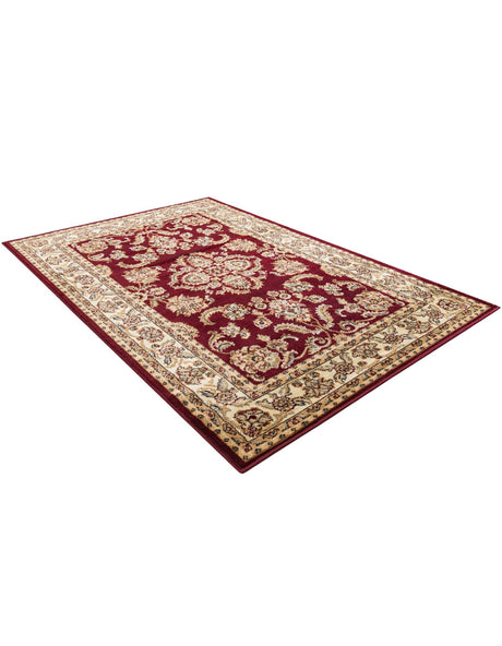 Red 4' 1 x 6' 1 Voyage Rectangle Area Rug Persian Inspired Classic Traditional Design Durable Carpet Mat for Home Interior Design for Sale at Rug Engine