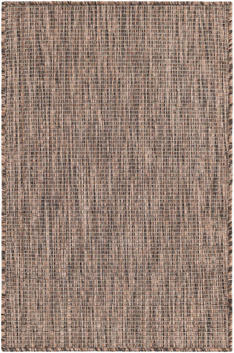 Light Brown 2' x 3' 1 Outdoor Solid Rectangle Rug