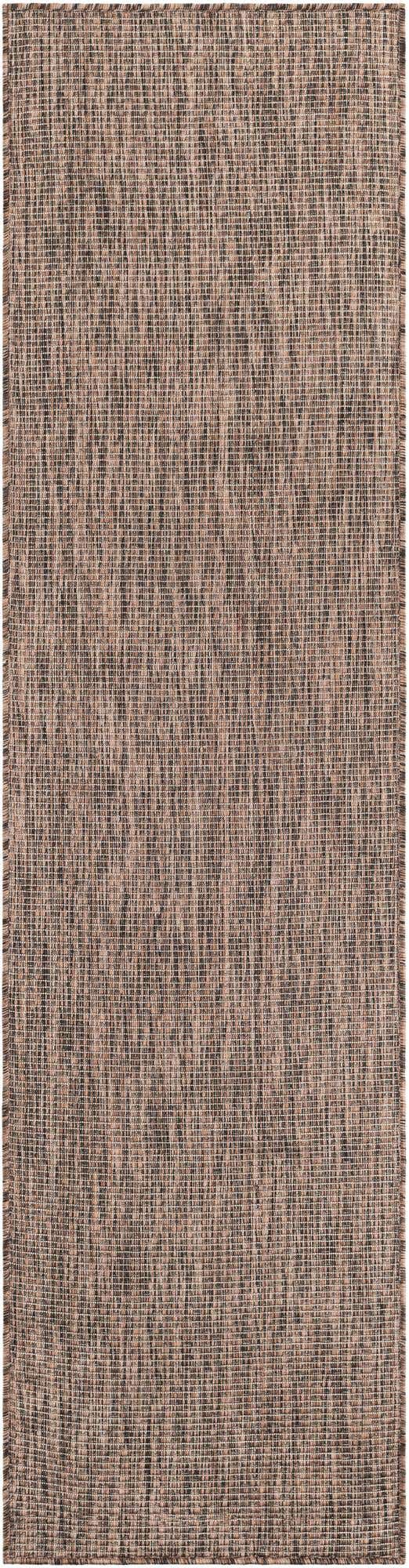 Light Brown 2' x 8' Outdoor Solid Runner Area Rug Weather Resistant for Patio, Deck, Terrace, Balcony, Porch 100% Polypropylene Minimalist Waterproof Carpet for Sale at Rug Engine