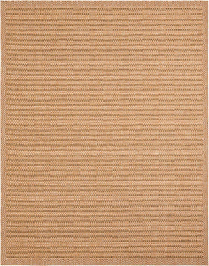 Light Brown 7' 10 x 10' Outdoor Border Rectangle Area Rug Weather Resistant for Patio, Deck, Terrace, Balcony, Porch 100% Polypropylene Classic Bordered Carpet for Sale at Rug Engine