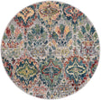 Multicolor 4' 1 x 4' 1 Sumter Round Area Rug Contemporary Durable Easy Clean Carpet for Bedrooms, Living Areas, Dining, Office, Dorms for Sale at Rug Engine