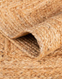Multicolor 2' x 6' 1 Kids Braided Jute Runner Rug