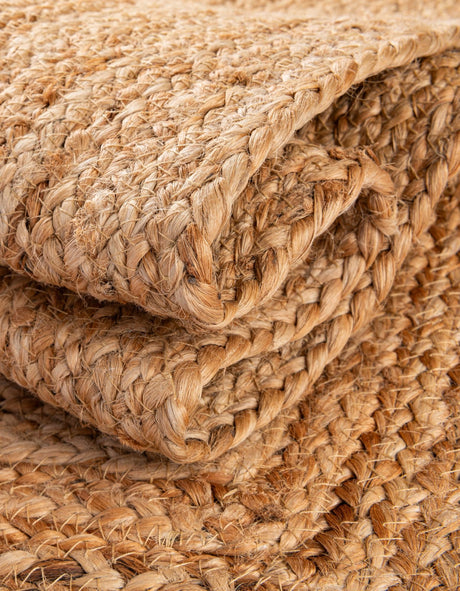 Multicolor 2' x 6' 1 Kids Braided Jute Runner Area Rug for Baby Nursery, Toddler Playroom,  Bedrooms All Natural Eco-Friendly Sustainable Carpet for Sale at Rug Engine