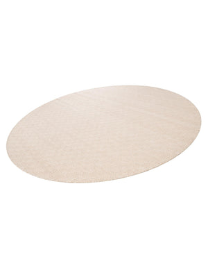Beige 10' x 10' Geo Trellis Flatweave Round Area Rug 80% Wool & 20% Cotton Natural Geometric Carpet for Living, Office, Dining, Dorms for Sale at Rug Engine
