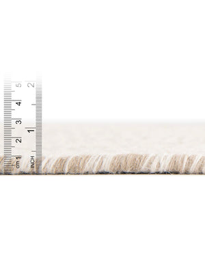 Beige 5' 1 x 8' Geo Trellis Flatweave Rectangle Area Rug 80% Wool & 20% Cotton Natural Geometric Carpet for Living, Office, Dining, Dorms for Sale at Rug Engine