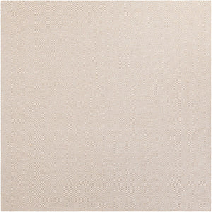 Beige 7' 10 x 7' 10 Geo Trellis Flatweave Square Area Rug 80% Wool & 20% Cotton Natural Geometric Carpet for Living, Office, Dining, Dorms for Sale at Rug Engine