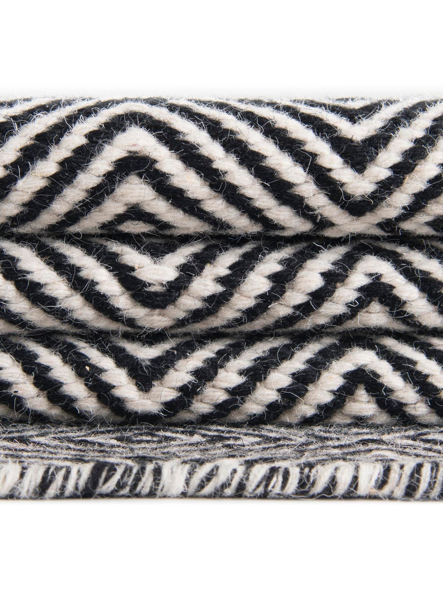 Black 7' 10 x 10' Geo Trellis Flatweave Rectangle Area Rug 80% Wool & 20% Cotton Natural Geometric Carpet for Living, Office, Dining, Dorms for Sale at Rug Engine