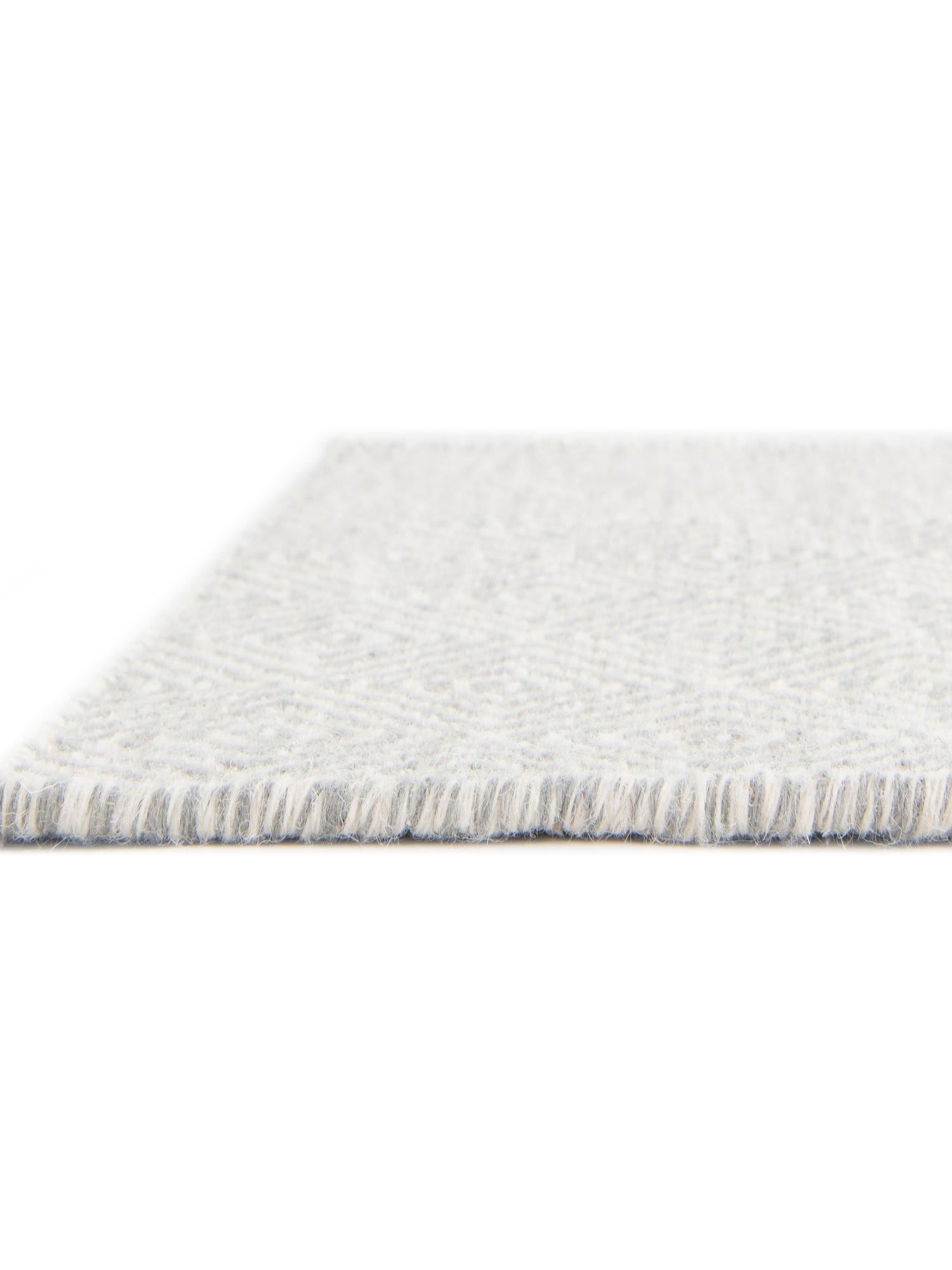 Gray 2' 7 x 14' 1 Geo Trellis Flatweave Runner Area Rug 80% Wool & 20% Cotton Natural Geometric Carpet for Living, Office, Dining, Dorms for Sale at Rug Engine