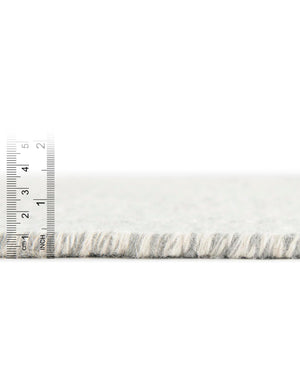 Gray 7' 10 x 7' 10 Geo Trellis Flatweave Square Area Rug 80% Wool & 20% Cotton Natural Geometric Carpet for Living, Office, Dining, Dorms for Sale at Rug Engine