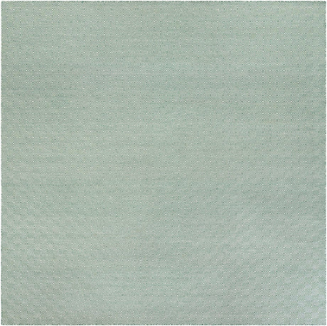 Green 12' x 12' Geo Trellis Flatweave Square Area Rug 80% Wool & 20% Cotton Natural Geometric Carpet for Living, Office, Dining, Dorms for Sale at Rug Engine