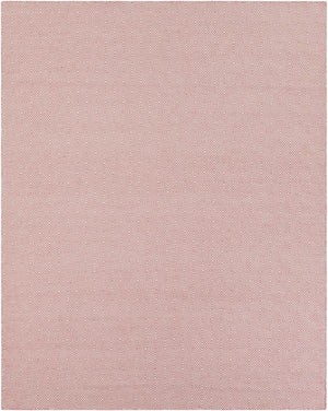 Pink 7' 10 x 10' Geo Trellis Flatweave Rectangle Area Rug 80% Wool & 20% Cotton Natural Geometric Carpet for Living, Office, Dining, Dorms for Sale at Rug Engine
