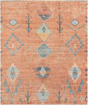 Rust Red 7' 10 x 10' Chenille Jute Rectangle Area Rug Vintage Distressed Boho All Natural Eco-Friendly Sustainable Carpet for Living Dining Office Dorm Rooms for Sale at Rug Engine
