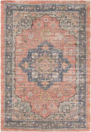 Antique Red 6' 1 x 9' Chenille Jute Rectangle Area Rug Vintage Distressed Boho All Natural Eco-Friendly Sustainable Carpet for Living Dining Office Dorm Rooms for Sale at Rug Engine