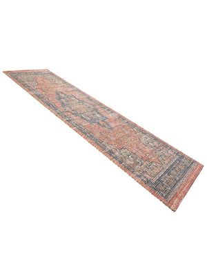 Antique Red 2' 2 x 8' Chenille Jute Runner Area Rug Vintage Distressed Boho All Natural Eco-Friendly Sustainable Carpet for Living Dining Office Dorm Rooms for Sale at Rug Engine