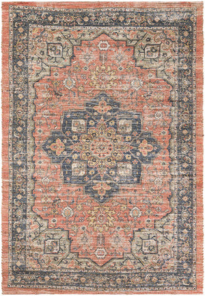 Antique Red 7' 10 x 10' Chenille Jute Rectangle Area Rug Vintage Distressed Boho All Natural Eco-Friendly Sustainable Carpet for Living Dining Office Dorm Rooms for Sale at Rug Engine