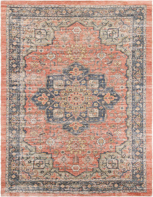 Antique Red 9' x 12' Chenille Jute Rectangle Area Rug Vintage Distressed Boho All Natural Eco-Friendly Sustainable Carpet for Living Dining Office Dorm Rooms for Sale at Rug Engine