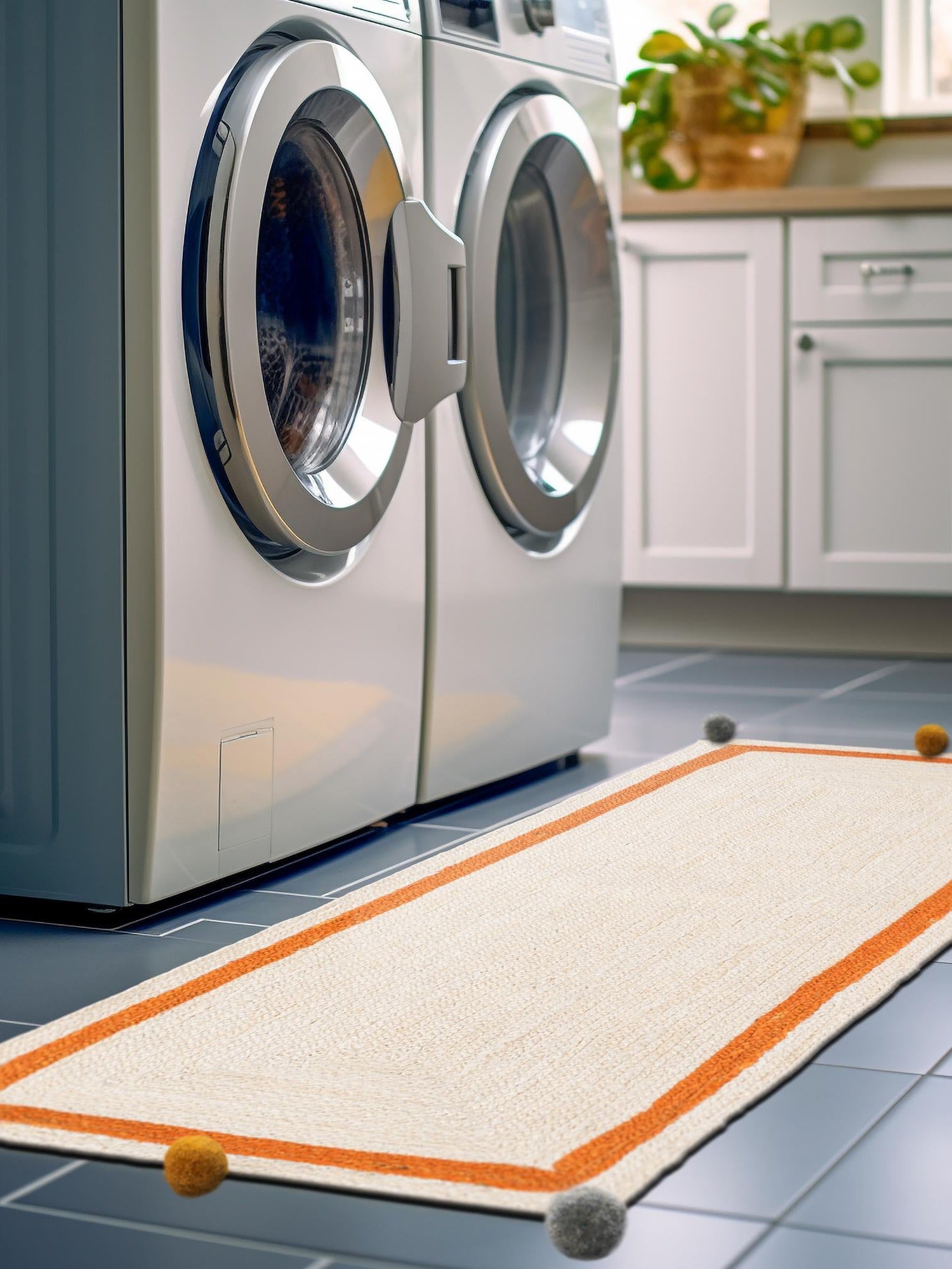 White 2' x 4' 1 Kids Braided Jute Runner Area Rug for Baby Nursery, Toddler Playroom,  Bedrooms All Natural Eco-Friendly Sustainable Carpet for Sale at Rug Engine