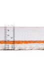 White 2' x 6' 1 Kids Braided Jute Runner Rug