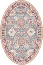 Washable Green 2' x 3' 1 Timeless Oval Area Rug Easy to Clean Stain Resistant & Durable Traditional Classic Vintage Design Carpet for Sale at Rug Engine